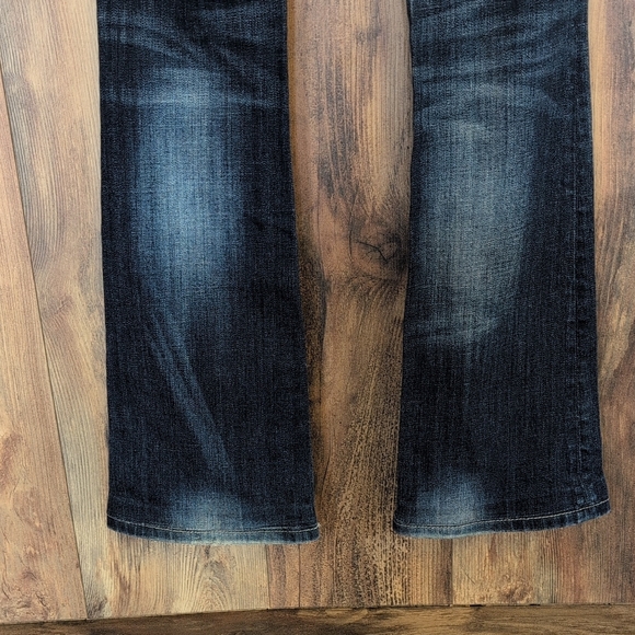 Miss Me Boot Cut Embroidered Women's Low Rise Jeans 25 M467 - Picture 6 of 11